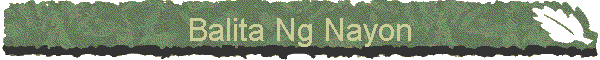 Balita Ng Nayon